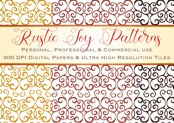 Rustic Joy Autumn Damask PNG Patterns: A Versatile Design for Fall and Winter Creativity