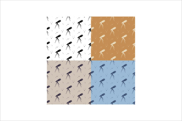 Seamless Patterns with Telescope: A Versatile Design for Creative and Practical Use